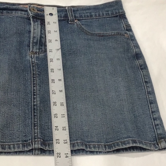 Z CAVARICCI Denim Mini Skirt - Picture 9 of 9